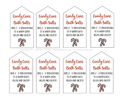 Candy cane seeds packet digital printable good craft show. Easy Peppermint Bath Salts Recipe With Free Printable Gift Tags
