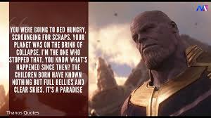 [carol and bruce, wearing the hulkbuster armor, restrain thanos, and thor chops off his left arm with stormbreaker. 25 Awesome Thanos Mad Titan Quotes Ideas Villain Quote Quotes Avengers Infinity War