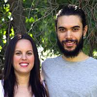 Iosune Robles y Alberto Aragón