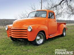 Image result for Orange 1953 Truck