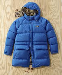 Find new and preloved l.l. L L Bean X Todd Snyder Long Puffer Jacket In Ocean