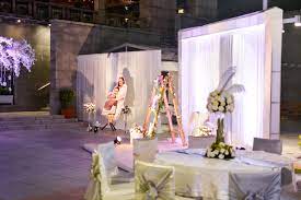 Indian party decorations from stumps will help your guests experience the many exotic flavors and sensations this vibrant country has to offer. Silver Jubilee Decor Ideas 25th Anniversary Party Decorations Anniversary Decorations Anniversary Party Decorations