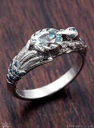 Hummingbird Engagement Ring Customize Yours In The Metal And Stones You Love Pictured Here In Pallad Intricate Engagement Ring Engagement Rings Wedding Rings