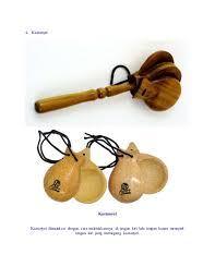 Ada berbagai macam alat musik ritmis, contohnya triangle, tamborin, marakas, kastanyet dan kongo. Alat Musik Melodis Dan Ritmis