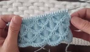 3 Boyutlu Tugla Deseni Orgu Modeli Yapimi M Visible Com Baby Knitting Patterns Orgu Orgu Makinesi