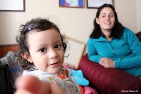 apuntando con el dedo...