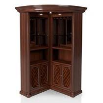 You can position your tv off centre on a low to medium height piece, and frame it with tall cabinets for an integrated look. Corner Dining Room Cabinet Wayfair