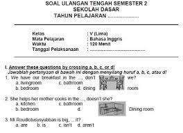 Check spelling or type a new query. Download Contoh Soal Pts Bahasa Inggris Kelas 5 Semester 2 Kurikulum 2013 Tahun 2020 Beritapppk Com