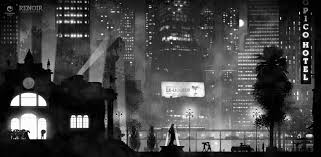 Monochromatic Great Sense Of Scale Clever Use Of Simple Lighting Techniques To Add Dynamism And Nuance Renoir Environment Concept Art Concept Art