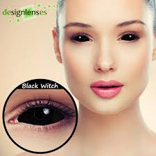 Image result for black sclera contacts