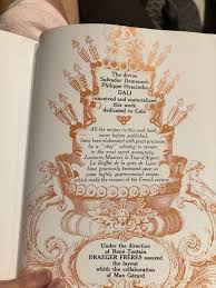 Inscription In Cake In Dali Cookbook Cookbook Elaborate Buffet
