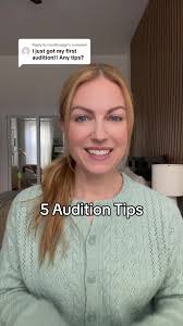 5 Audition Tips with Backstage App