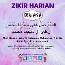 Zikir pagi sangat dianjurkan untuk menambah keimanan dan pahala. Zikir Hari Selasa Jom Sama Sama Kisah Zakat Malaysia Facebook