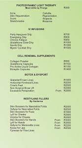 Gautengs elite aesthetic centre, dr p aesthetic lifestyle centre, was formed through a synergy of medical experts and aesthetic practitioners, with a passion for skin health and cosmetic treatments, establishing a centre of excellence for holistic skincare. Dr Nandi S Aesthetic Medical Boutique On Twitter New Price List Drnandiaesthetics Https T Co D677lvd9do Twitter