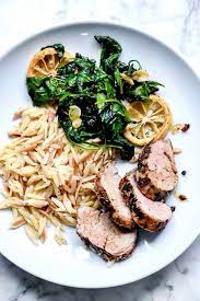 Sweet and tart with great texture from the walnuts. 30 Minute Garlic Herb Pork Tenderloin Recipe Foodiecrush Com