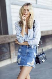 Modelle In Jeans E Short Jeans Denim Mini Kot Etek Modelleri 3k Moda Moda Stilleri Denim Fashion Moda