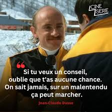 Cineseries.com - Jean-Claude Dusse (irremplaçable Michel Blanc) et ses bons  conseils dans "Les Bronzés font du ski" de Patrice Leconte, sorti en 1979.  | Facebook
