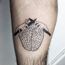 Kadikoy Body Art Cizgisel Beyin Oren Fineline Brain Tattoo Dovme Tattoo Tattoo Life