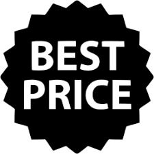 Black best price badge icon - Free black badge icons