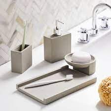 Following accessories add a touch of sophistication, glamour,and fun to your bathroom. Metro Cement Bathroom Accessories