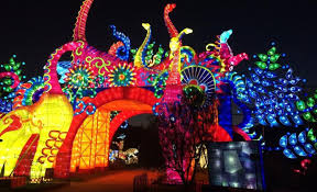 Succes Pour Les Animaux Fantastiques Qui Illuminent Le Jardin Des Plantes A Paris