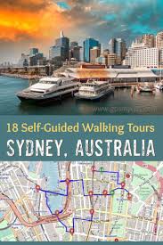 12 Self Guided Walking Tours In Sydney Australia Create Your Own Map Walking Tour Oceania Travel Australia Travel