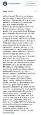 Soixante poèmes damour compétition poétique en cent tours. Milla Lpdla3 Apres Son Elimination Elle Adresse Un Message Touchant A Nikola Nextplz