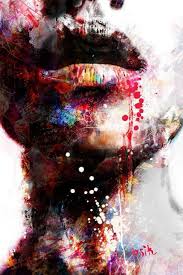 Lips And Colour Art Painting Artwork Saatchi Art