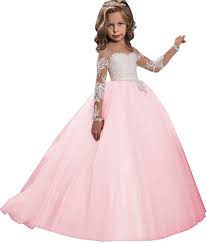 Shop princess dress at affordable prices from best princess dress store milanoo.com. Amazon Com Ksdn Girls Toddler Pageant Dress Princess Ball Gown Flower Princess Girls Dress Us 2 Pink Princess Dress Kids Girls Ball Gown Princess Ball Gowns