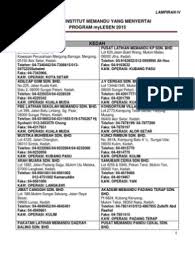 Maybe you would like to learn more about one of these? Institu Memandu Yang Terlibat Sertai Mylesen