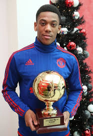 Anthony Martial Wins Golden Boy Award For Best Young Player Anthony Martial Manchester United Manchester United Players