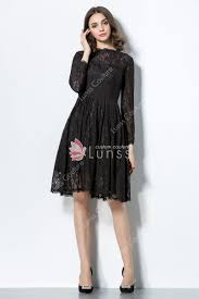 Long sleeve black dresses product list. Short Black Dress With Lace Sleeves Shop Clothing Shoes Online