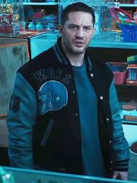 The jacket also has the 2 tone rib on the waist and the cuffs. Eddie Brock Venom 2 Detroit Lions Letterman Jacket