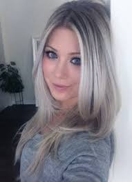 Ash Blondes Are Perfect For Cool Winter Skin Tones Ash Blonde Ombre Hair Ombre Hair Blonde Grey Blonde Hair