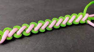 Once you master the easy 'weave' these are so quick to make and look fantastic. How To Tie Easy Knot Pattern Paracord Macrame 3 Youtube