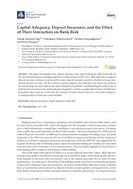 Pdf Capital Adequacy Deposit Insurance And The Effect Of Their Interaction On Bank Risk