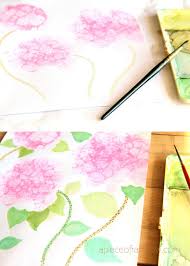 Set of watercolor flower red bouquet the composition of red flowers is hand painted isolated on a white background. 5 Minute Bubble Painting Hydrangea Flowers A Piece Of Rainbow