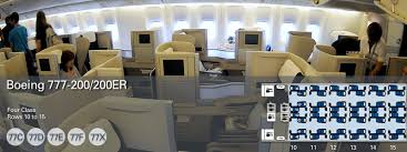 There are totally 4 flat bad seats here that have 80 inches pitch and 23 inches width. Seating Guide Boeing 777 Page 25 Flyertalk Forums
