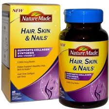 Nature Made Hair Skin Nails With 2500mcg Of Biotin 2 5mg 30 Softgels How To Make Hair Hair Skin Nails Nature Made Vitamins