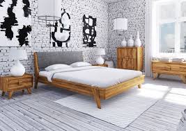Bett, doppelbett, designerbett, massivholzbett 160 x 200 neu. Retro Bett Versandfrei Kaufen Massivmoebel24