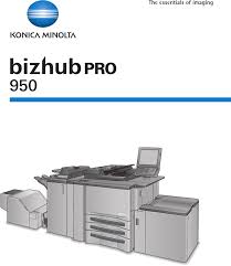View and download konica minolta bizhub 4050 user manual online. User Manual Konica Minolta Bizhub Pro 950 English 122 Pages