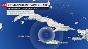 For big earthquakes, the tsunami is going to be the big destructive factor, said vasily titov, director of the national oceanic and atmospheric administration's center for tsunami research in seattle. Magnitude 7 7 Earthquake Jolts Caribbean Sparks Tsunami Fears Throughout Region Accuweather