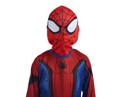 4, 6, 8 y 10 años. Disfraz Con Mascara Spiderman Coppel