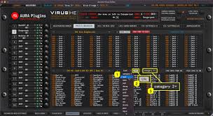 Access Virus Editor Chapter 5 - Using The Librarian - AURA Plugins  Knowledge Base