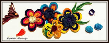 Make the flower pattern in such a way that all its petals look uniform even after being of different sizes. Quilling Handmade Flower Frame Destiny S Child