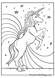 Printable coloring pages little pony. Unicorn Coloring Pages 50 Magical Unique Designs 2021