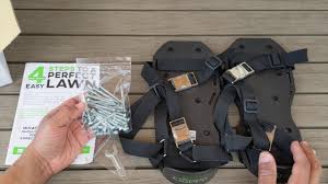 Using lawn aerator shoes is a convenient and easy. Quick Look Unboxing And Assembly Goppa Lawn Aerator Shoes For Healthy Greener Lawn Youtube