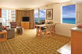 Embassy Suites Waikiki Beach Walk In Honolulu Hi Hospitality Commercialspaces Commercialinteriors Design Honolulu Hotels Hotel Suites 2 Bedroom Suites