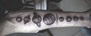 Top 33 Solar System Planet Tattoo Ideas 2021 Inspiration Guide