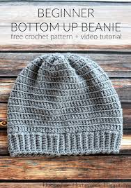 Beginner Bottom Up Beanie Crochet Pattern Cal For A Cause